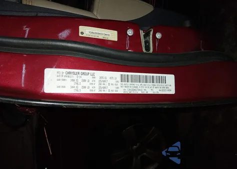 2014 Jeep Compass Latitude z USA, uszkodzony, nr VIN 1C4NJDEB4ED734418